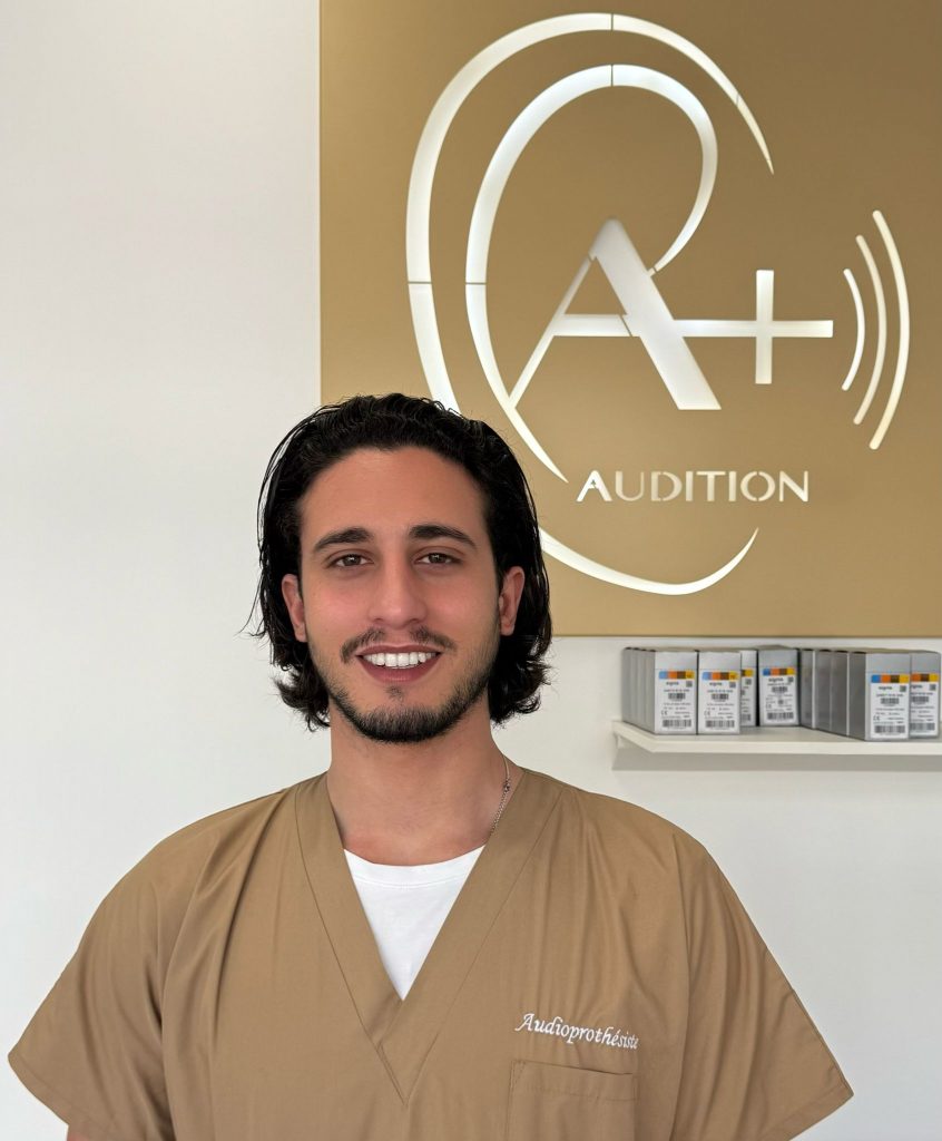 Gabriel Nabeth, audioprothésiste diplômé chez A+ Audition à Cannes